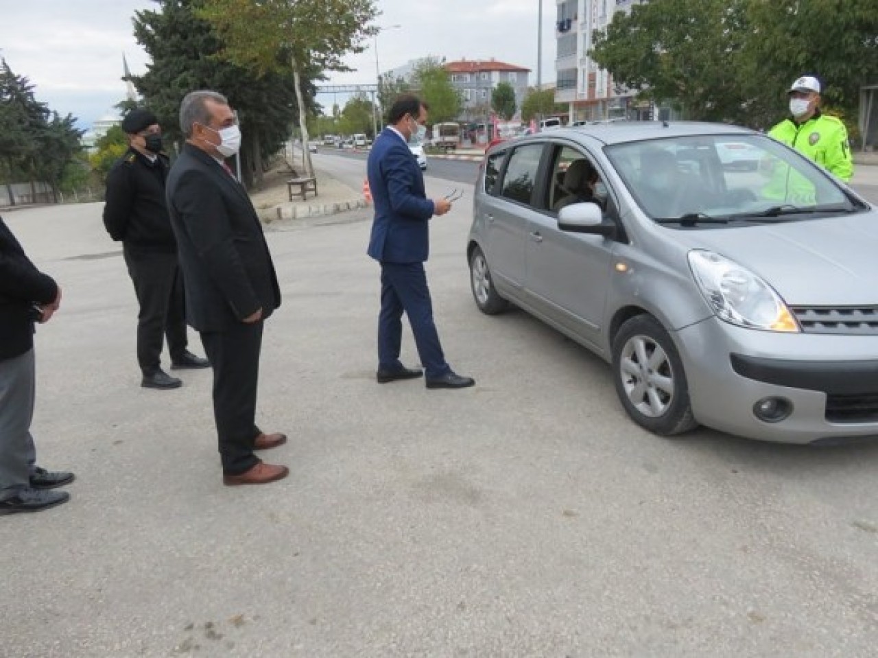 TRAFİK DENETİM UYGULAMASINA KATILDI