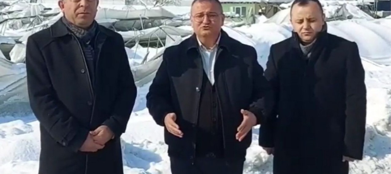 TUNCER’DEN AFET BÖLGESİ ÇAĞRISI