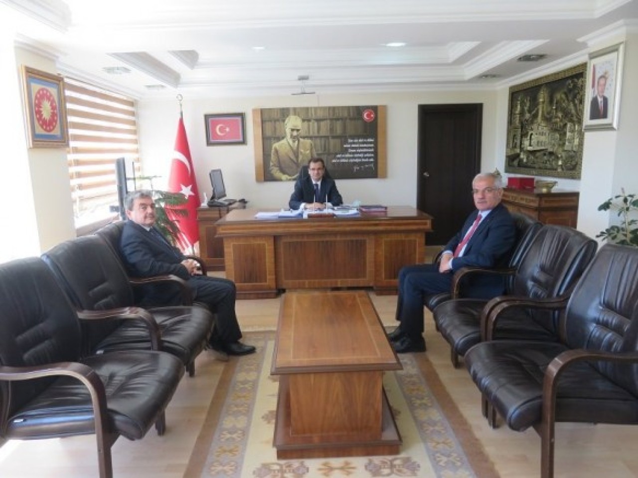 TÜRKMEN’DEN GÜLDOĞAN’A ZİYARET
