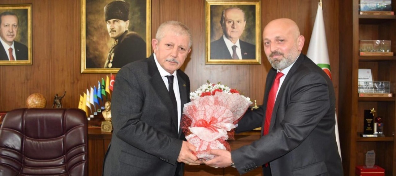 ÜLKEM PARTİSİ'NDEN BAŞKAN SARI'YA ZİYARET