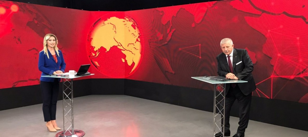 ULUSAL TV’DE HİZMETLERİNİ ANLATTI