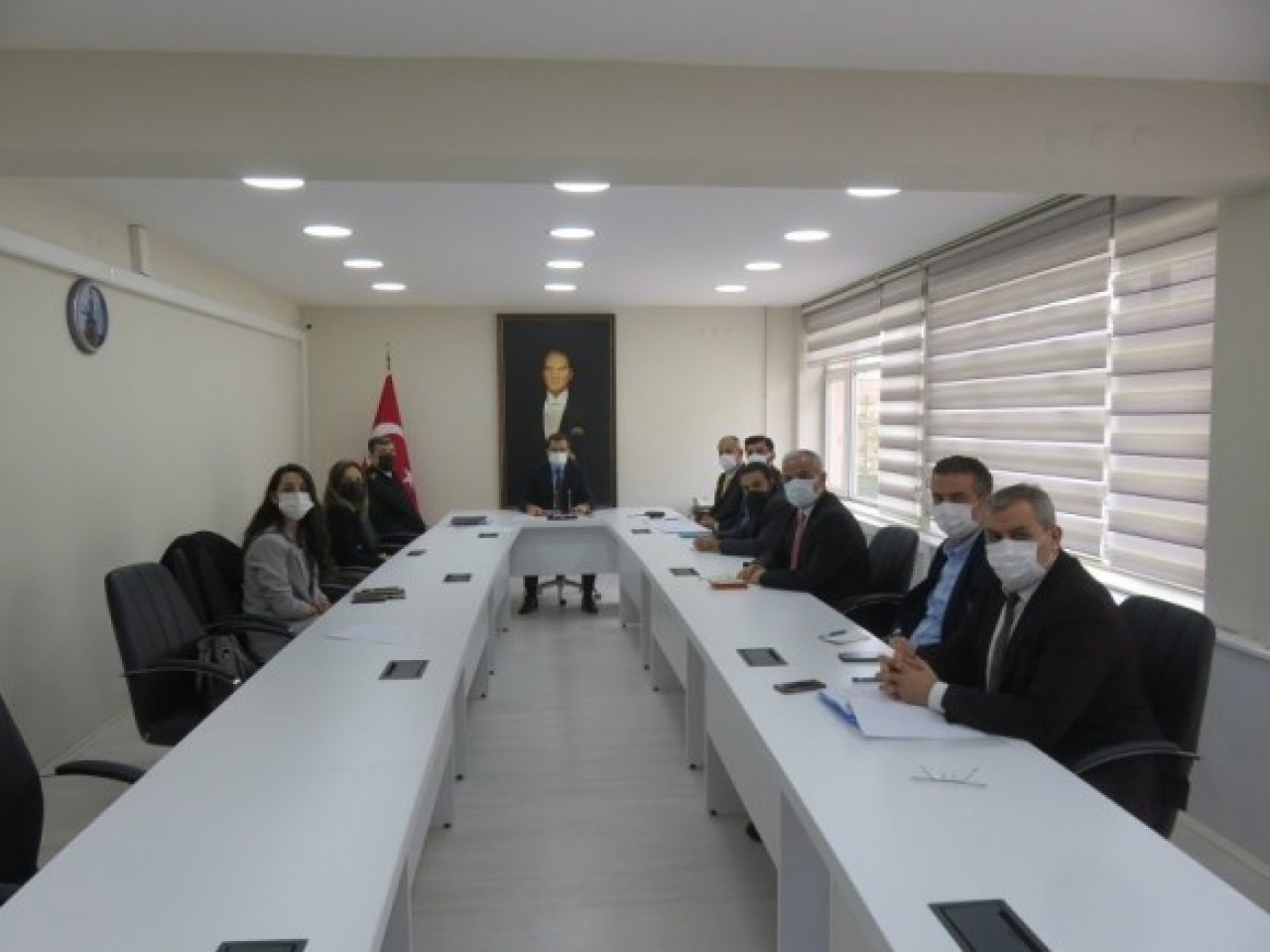 ÜNİVERSİTESİ GÜVENLİK KOORDİNASYON TOPLANTISI YAPILDI