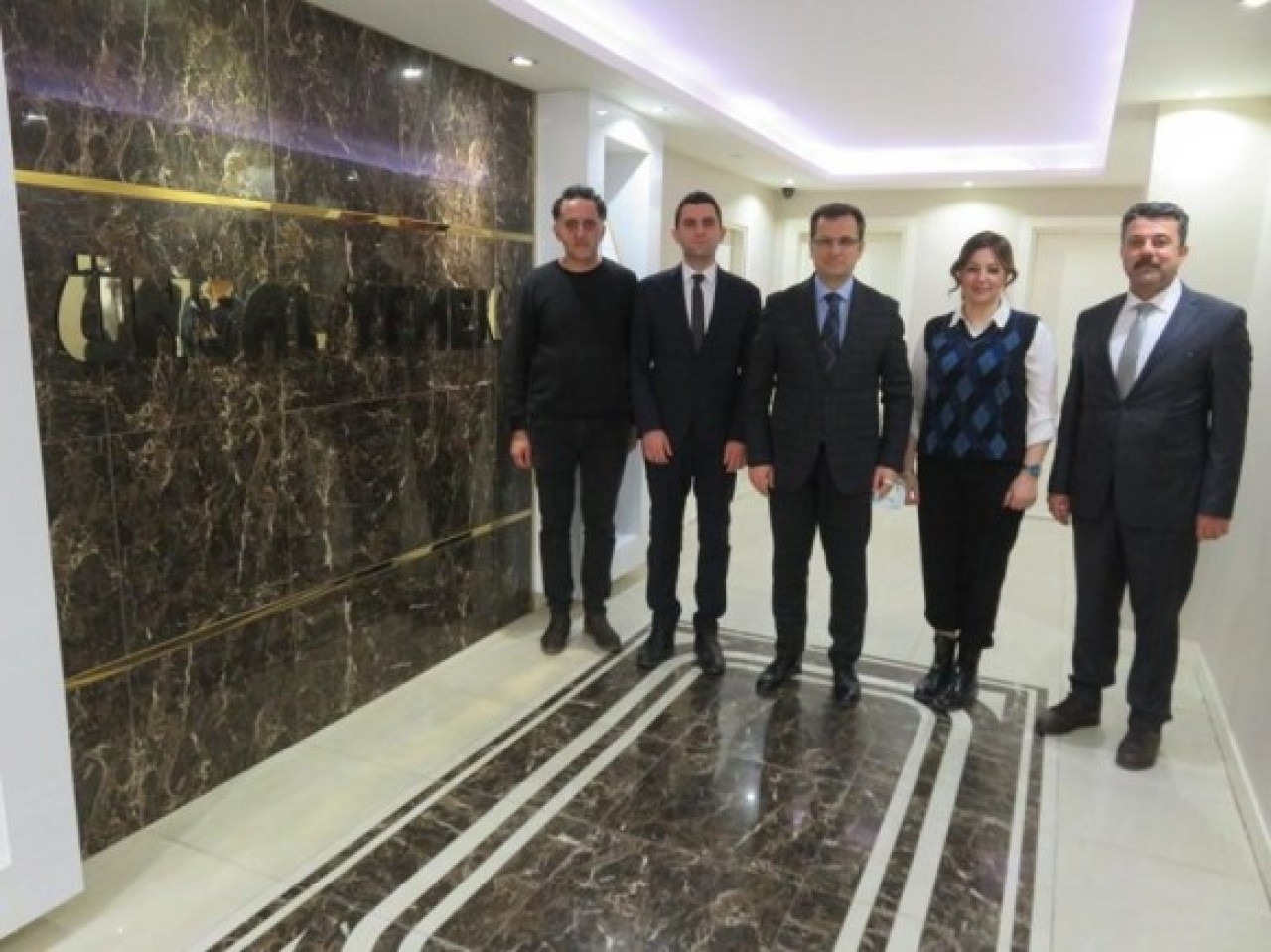 ÜNSAL YEMEK FABRİKASINI ZİYARET ETTİ
