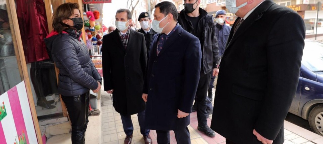 VALİ MASATLI’DAN ESNAF ZİYARETLERİ