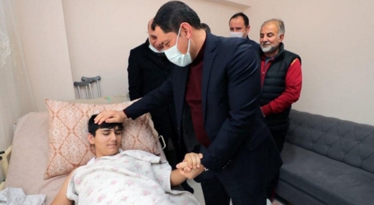 VALİ MASATLI, EREN BULUT’U ZİYARET ETTİ