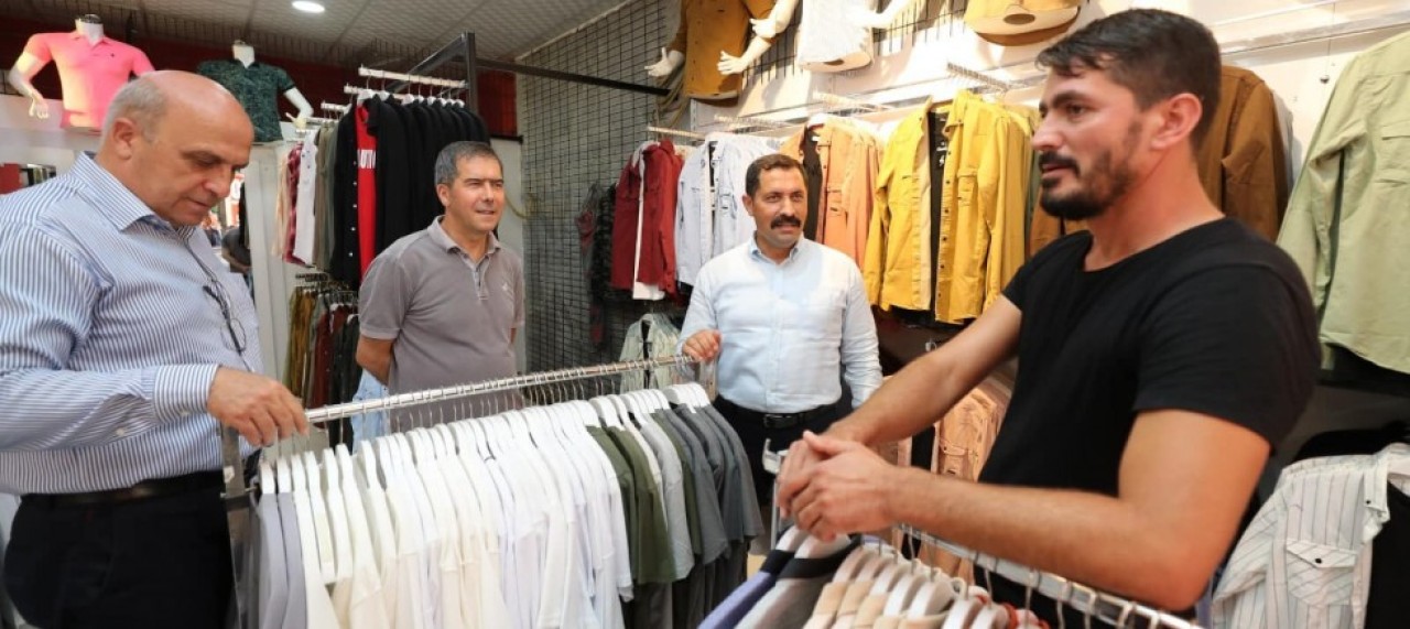 VALİ MASATLI ESNAF ZİYARETLERİNE DEVAM EDİYOR