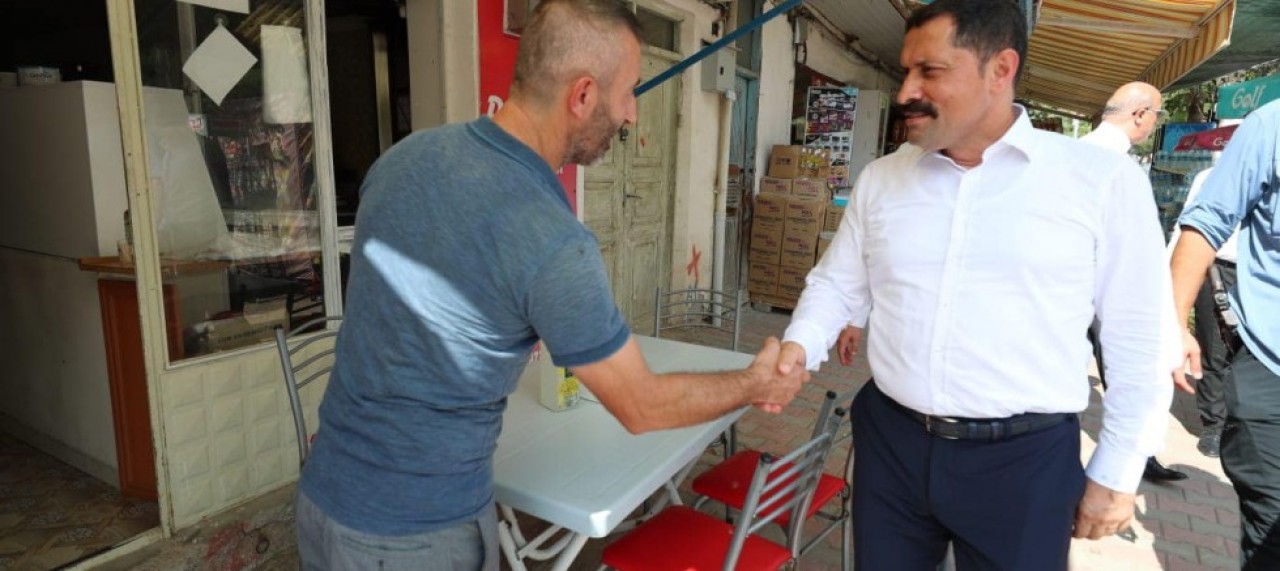 VALİ MASATLI, ESNAFI ZİYARET ETTİ