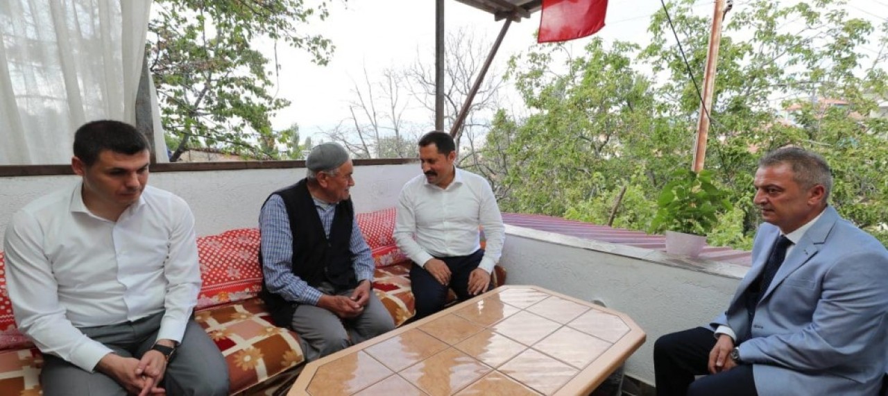 VALİ MASATLI EVLERE KONUK OLDU