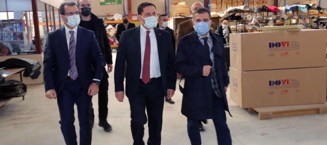 VALİ MASATLI, OSB’DEKİ FİRMALARI ZİYARET ETTİ