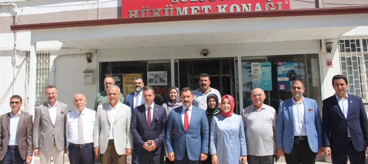 VALİ MASATLI VE MİLLETVEKİLLERİNDEN SULUOVA TEMASLARI