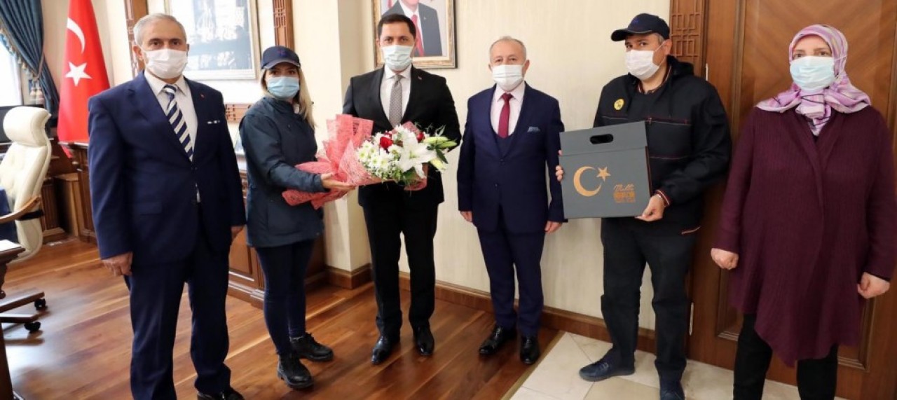 VALİ MASATLI’YA 181. KURULUŞ YILDÖNÜMÜ ZİYARETİ
