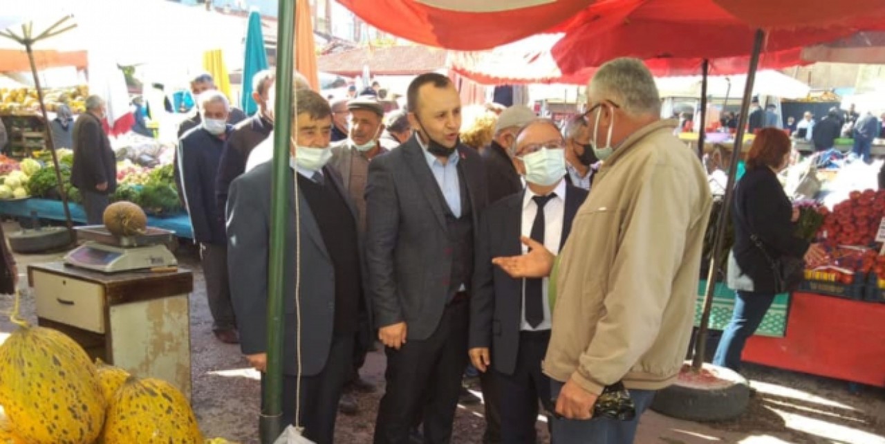 VATANDAŞ DA ŞİKAYETÇİ PAZARCI DA