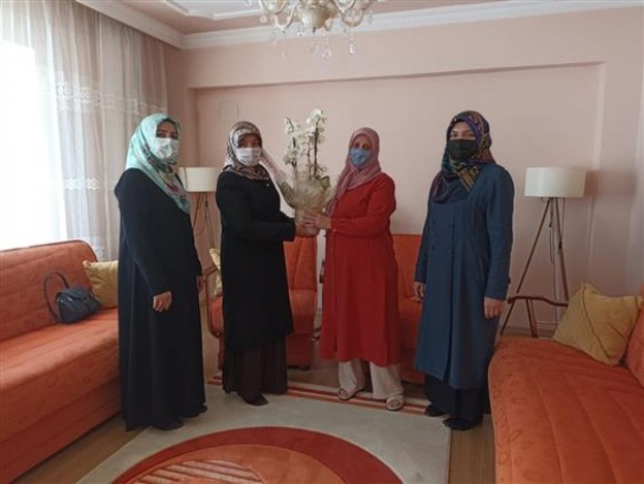 VEFAT EDEN DİN GÖREVLİLERİNİN AİLELERİ ZİYARET EDİLDİ
