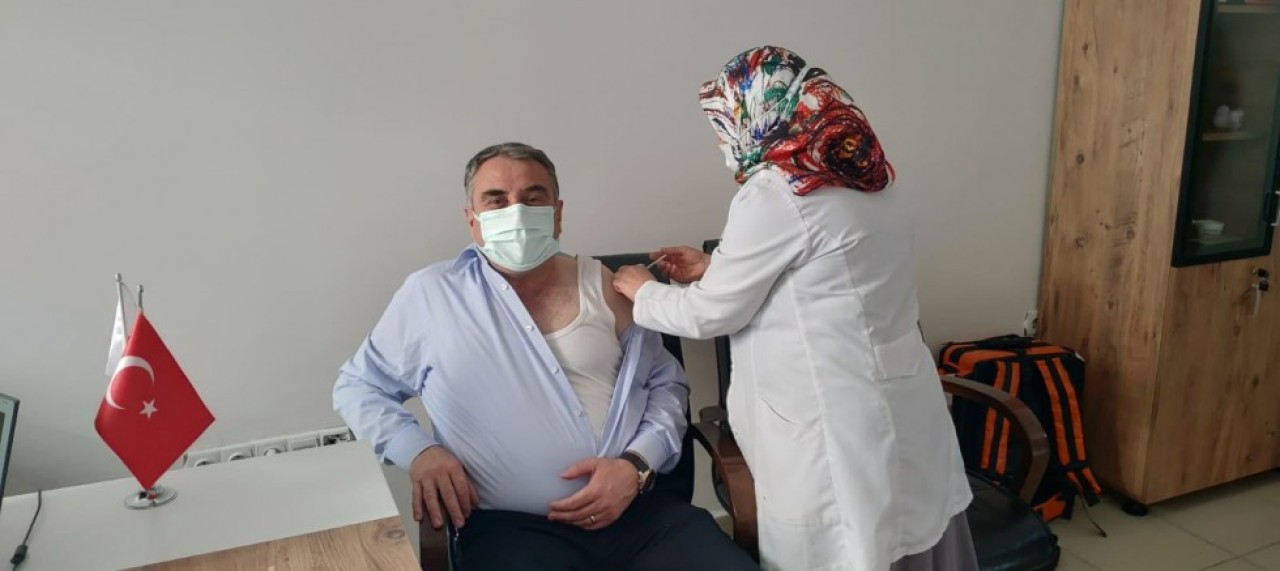 YAPILAN AŞI 487 BİN 500 OLDU