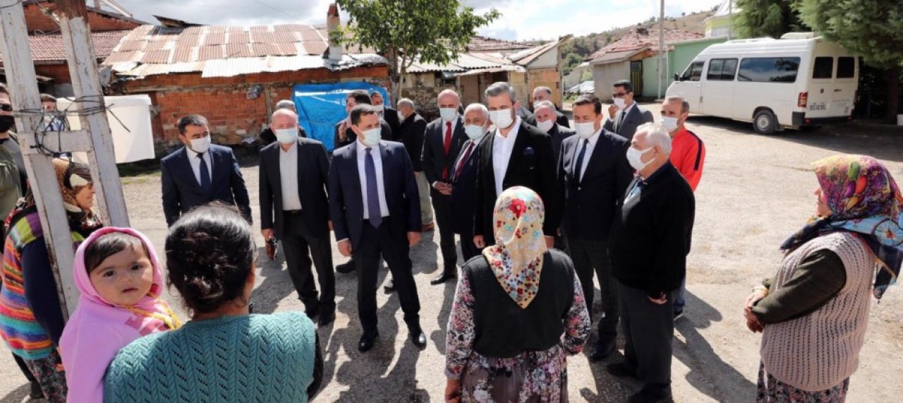 YASSIÇAL KÖYÜ’NDE İNCELEMELERDE BULUNDU