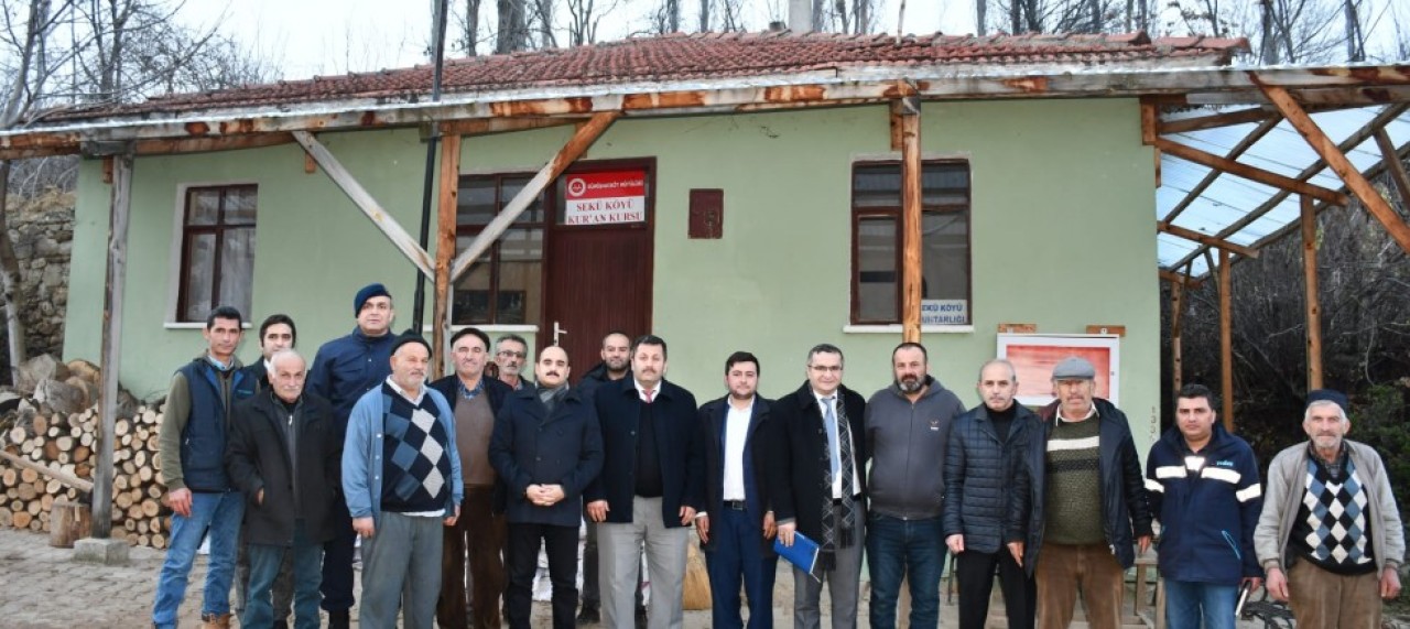 YATIRIMLARI YERİNDE DENETLEDİ
