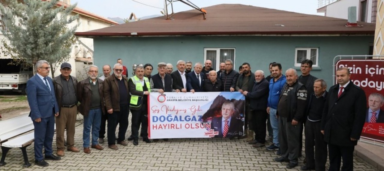 YAZIBAĞLARI VE KARASENİR’E DOĞALGAZ HAYIRLI OLSUN