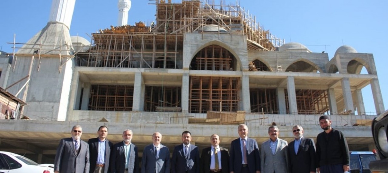 YENİ ŞEKER CAMİ İNŞAATI İÇİN BAĞIŞ KAMPANYASI BAŞLADI