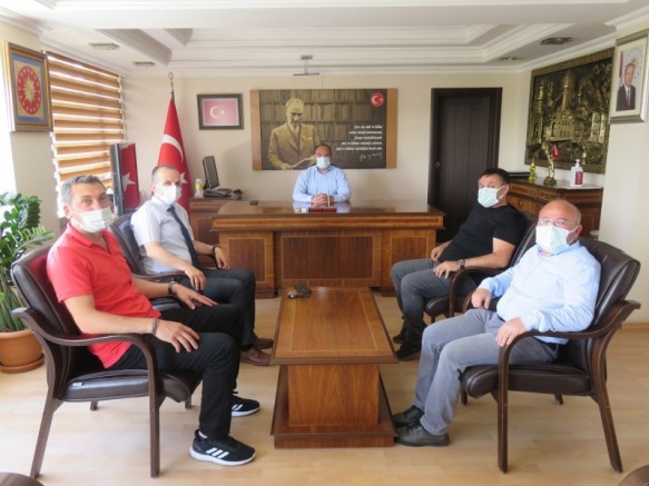 YENİ YÖNETİMDEN PROTOKOL ZİYARETLERİ