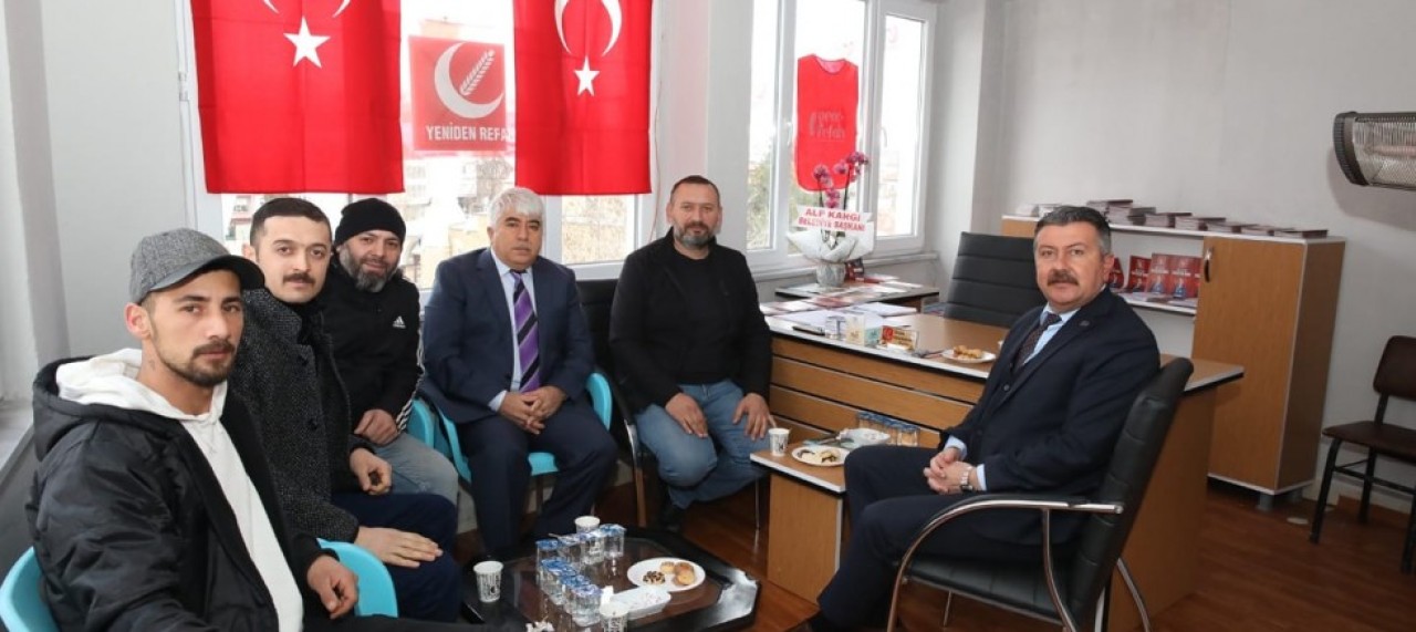 YENİDEN REFAH PARTİSİ’NİN KONUĞU OLDU