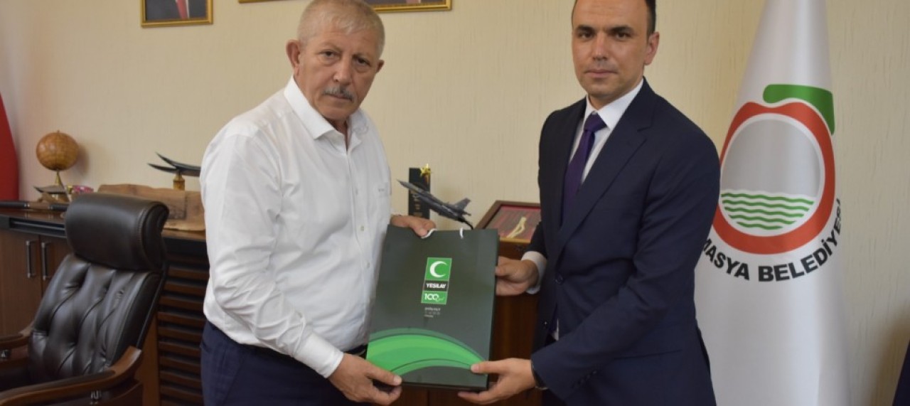 YEŞİLAY’DAN BAŞKAN SARI’YA ZİYARET