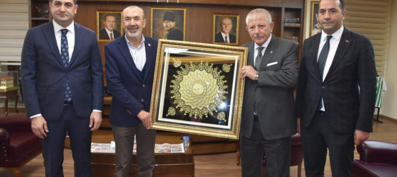 YILDIRIM’DAN BAŞKAN SARI’YA ZİYARET