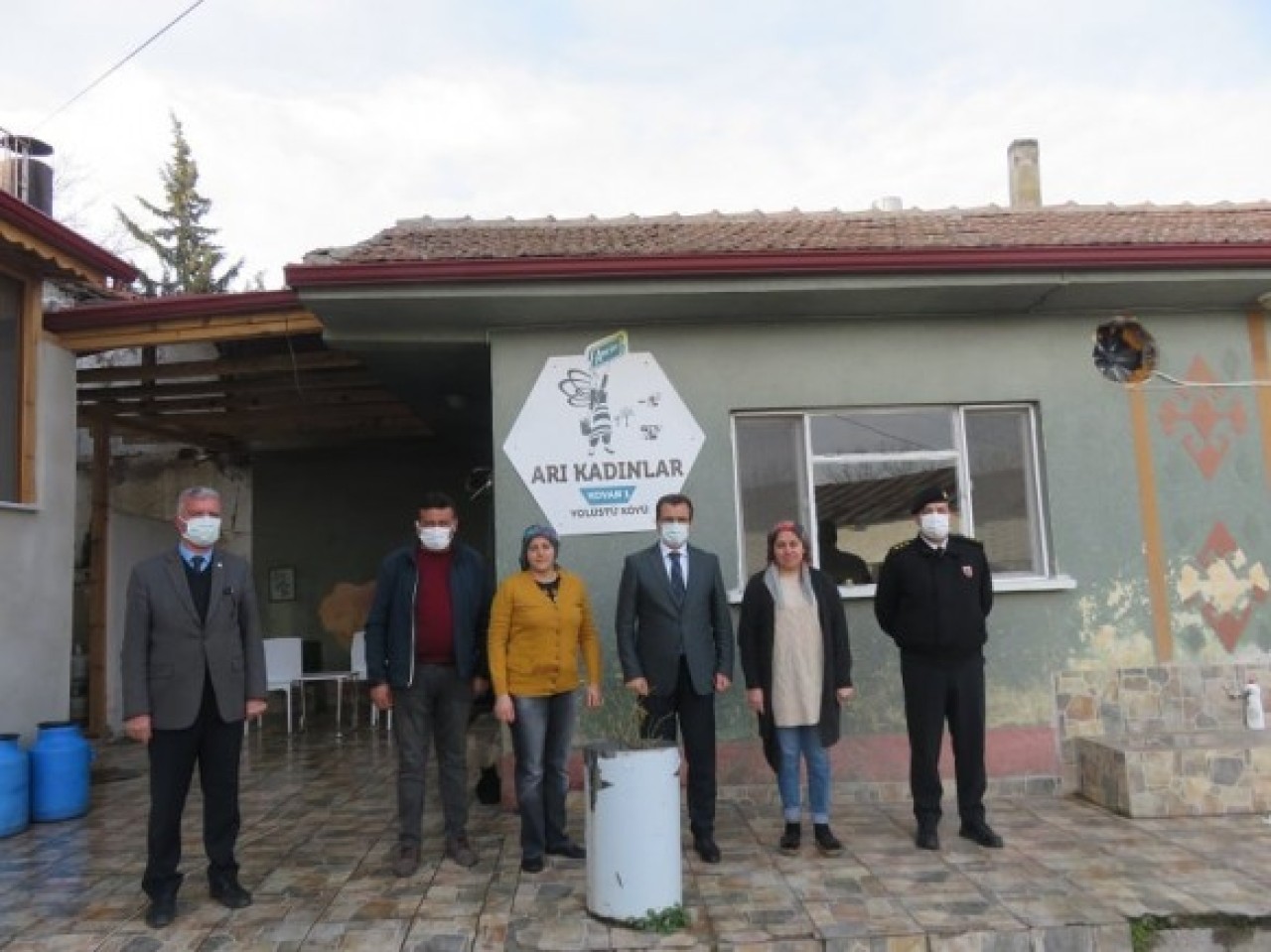 YOLÜSTÜ KÖYÜ’NÜ ZİYARET ETTİ