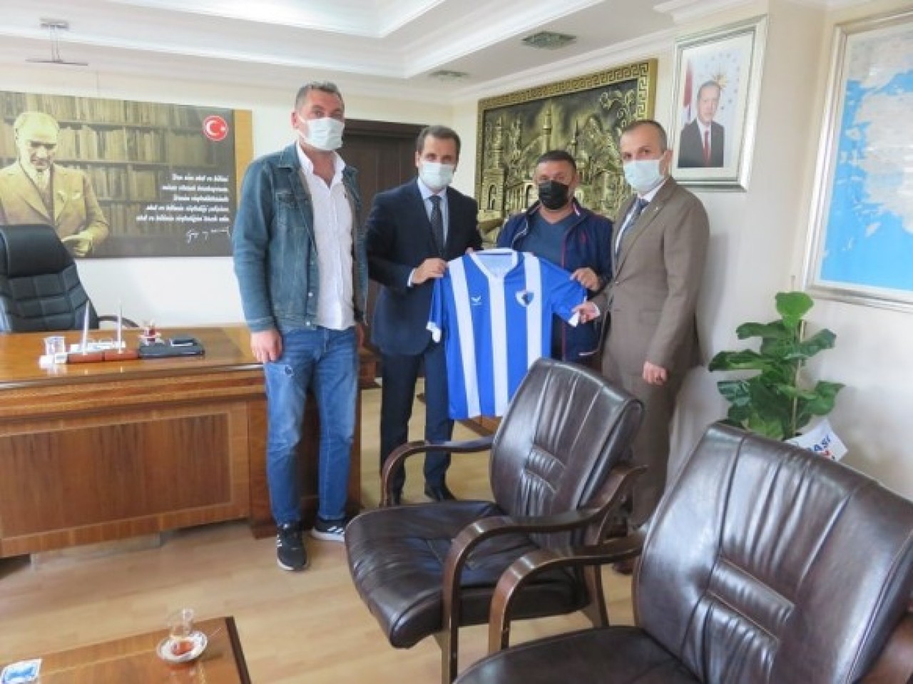 YÖNETİMDEN HAYIRLI OLSUN ZİYARETİ