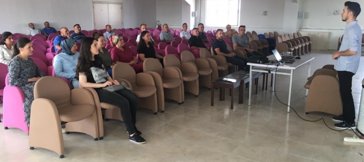 YURT PERSONELİNE EĞİTİM VERİLDİ