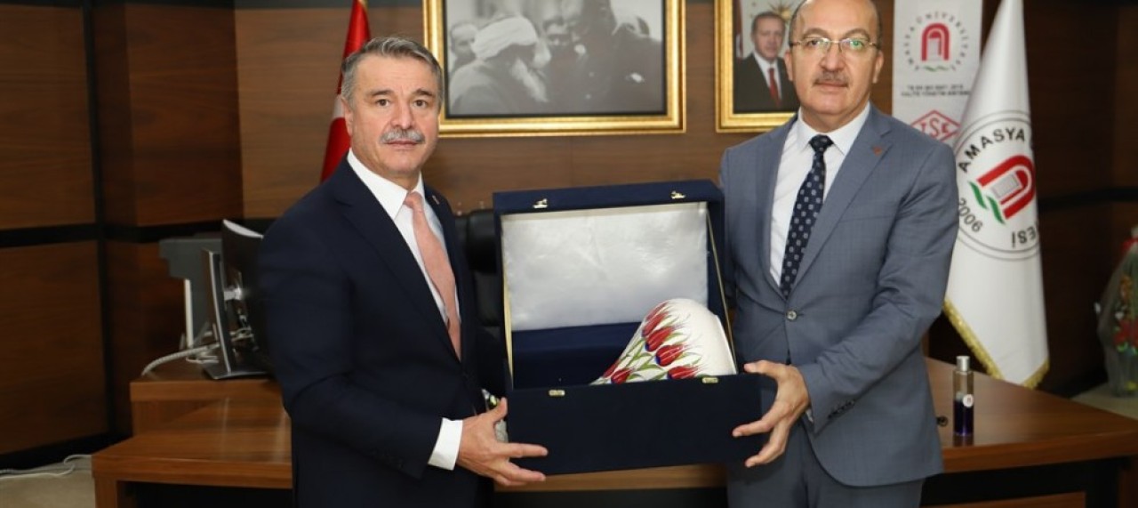 ZEYBEK’TEN ELMACI’YA ZİYARET