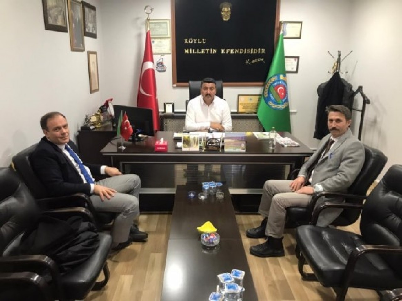 ZİRAAT ODASI’NA DUYGUSAL ZİYARET!