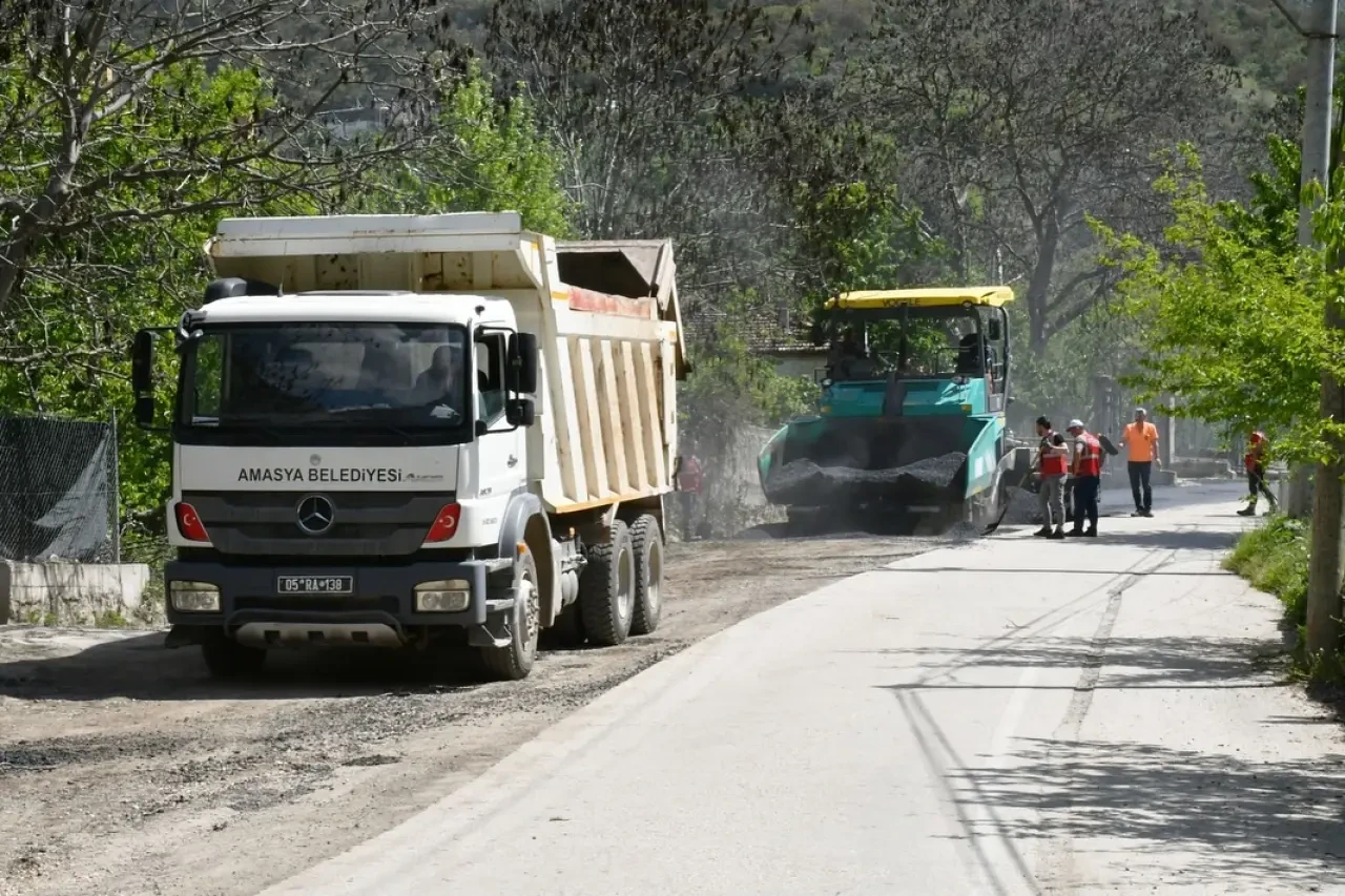 Amasya’da Ulaşımda Yeni Dönem: Yeşil Yenice Asfaltlanıyor 2