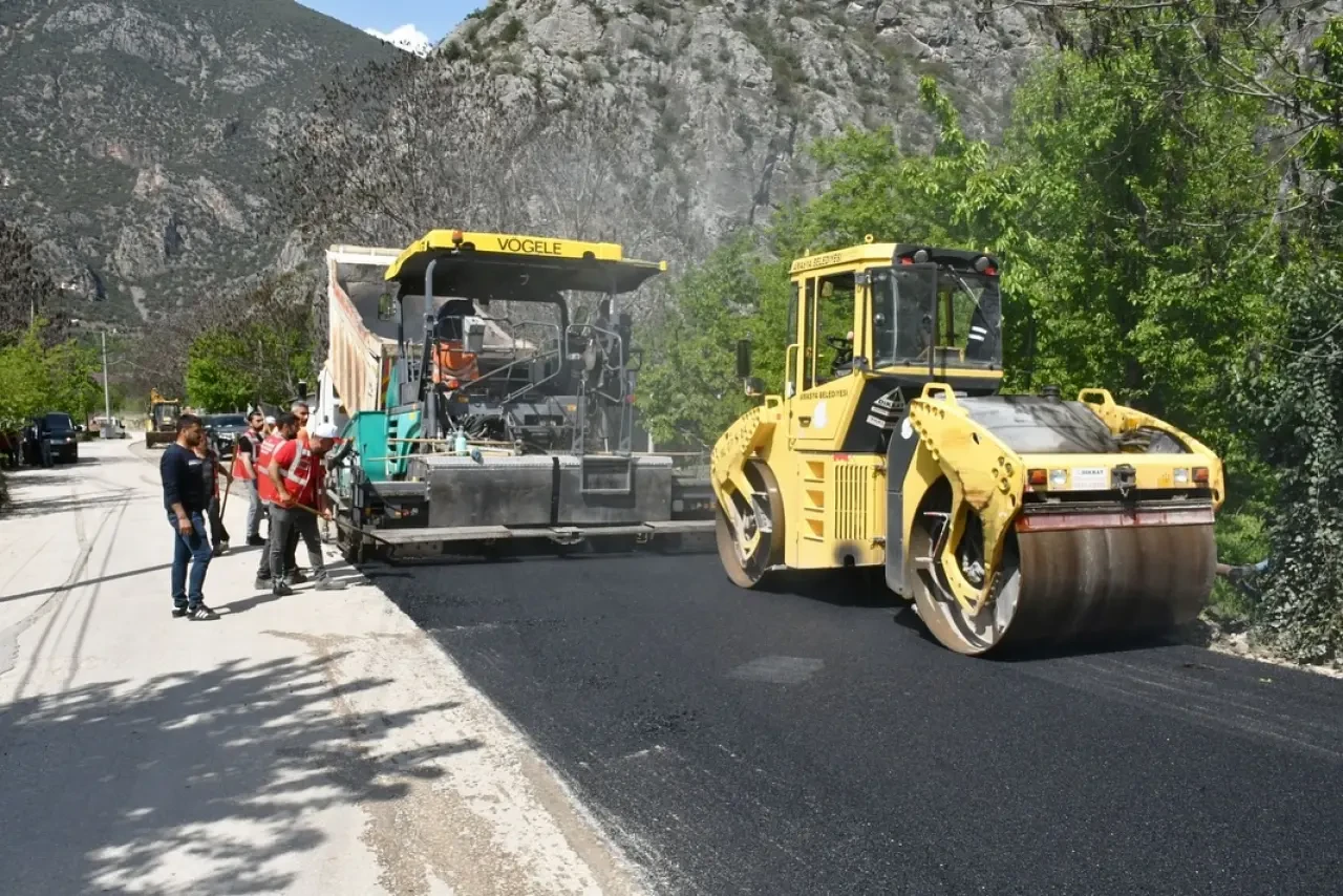 Amasya’da Ulaşımda Yeni Dönem: Yeşil Yenice Asfaltlanıyor 4