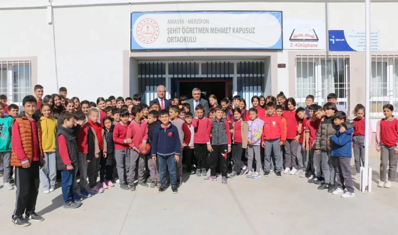 Kaymakam Karaaslan’dan Eğitime Destek Ziyareti 2