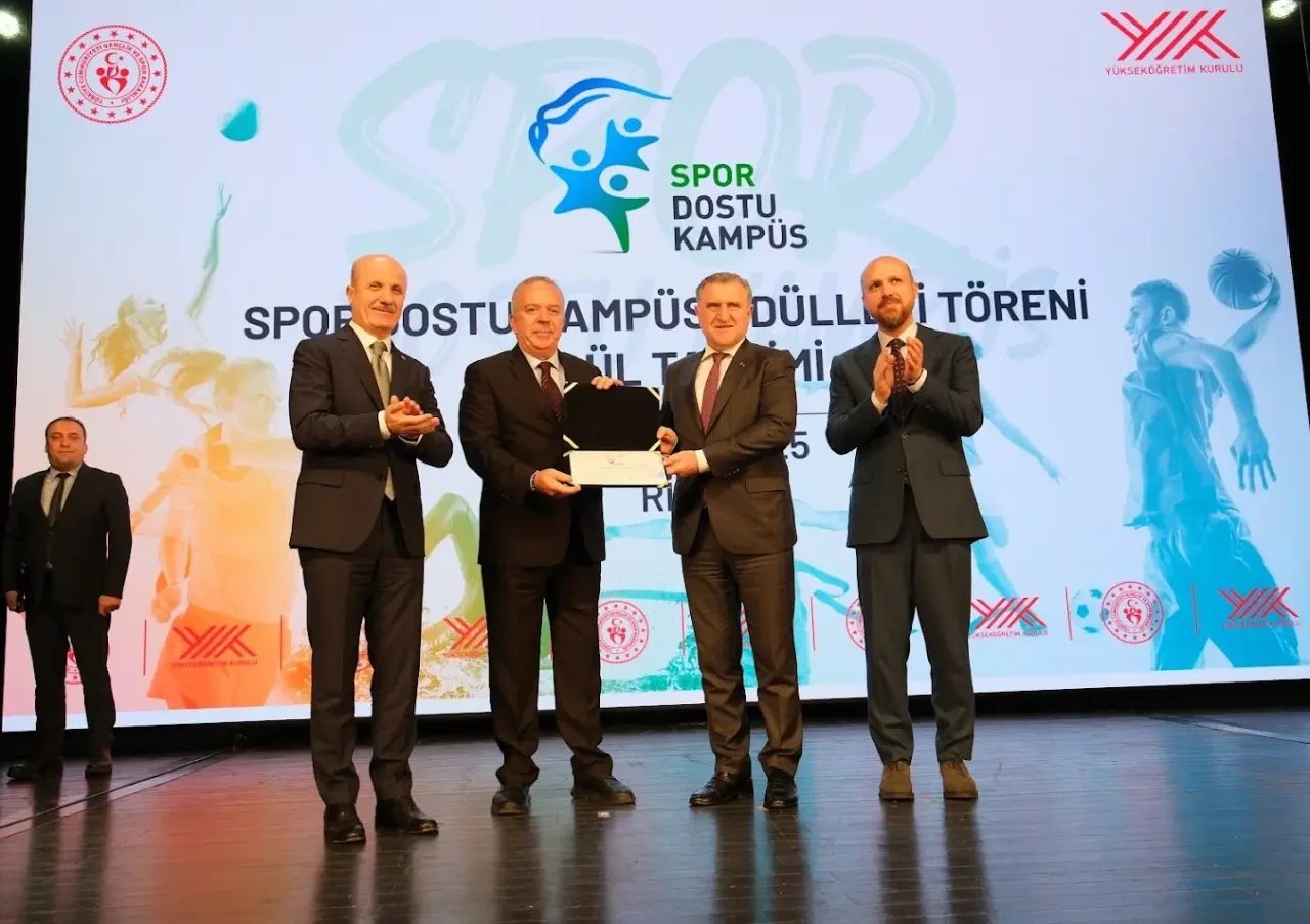 Amasya Üniversitesi’ne YÖK’ten “Spor Dostu Kampüs” Ödülü 2