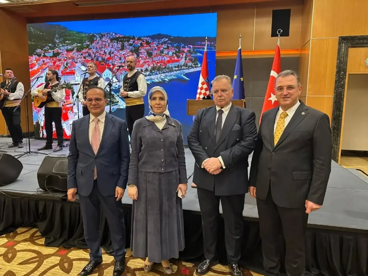 Milletvekili Hasan Çilez, Hırvatistan’ın Ulusal Gün Resepsiyonuna Katıldı 4