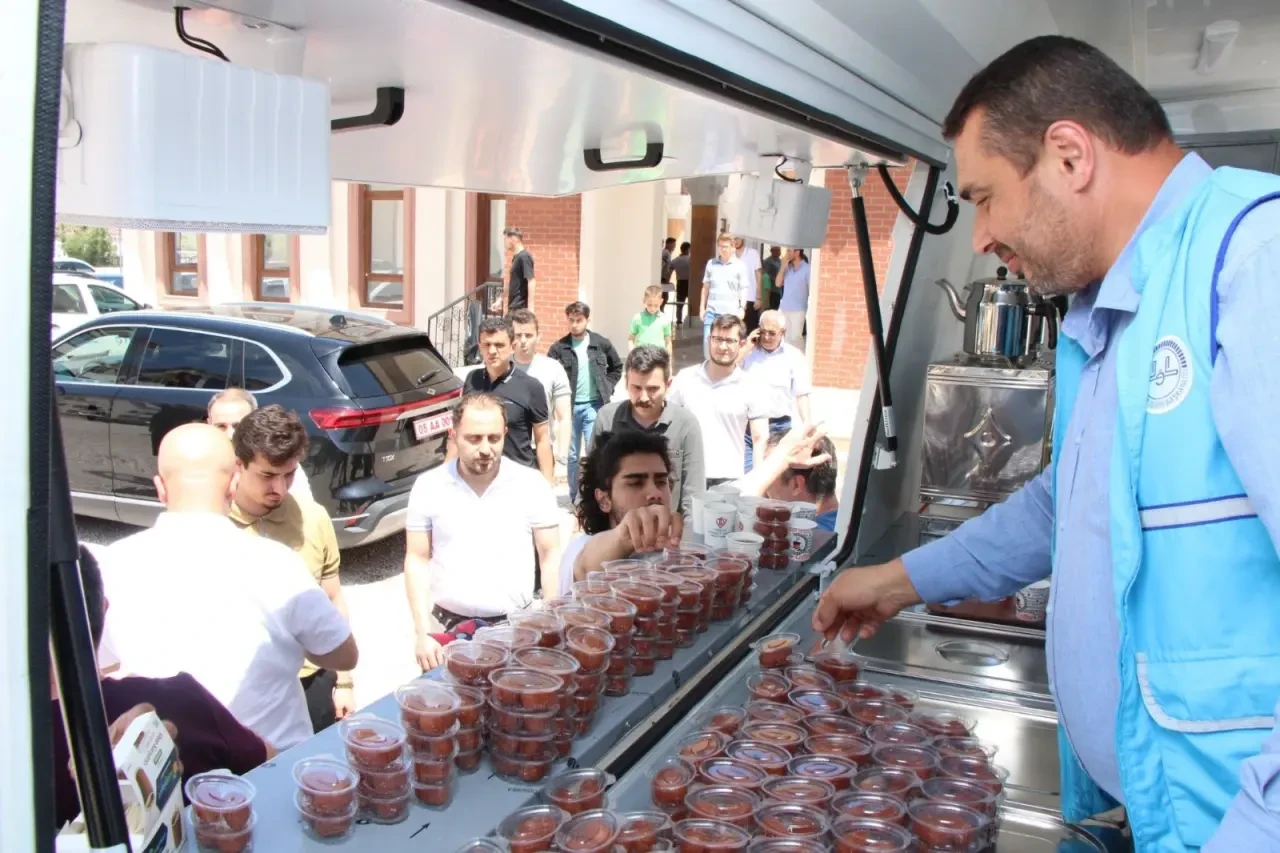 Müftülükten Öğrencilere Tatlı Moral Desteği! 1