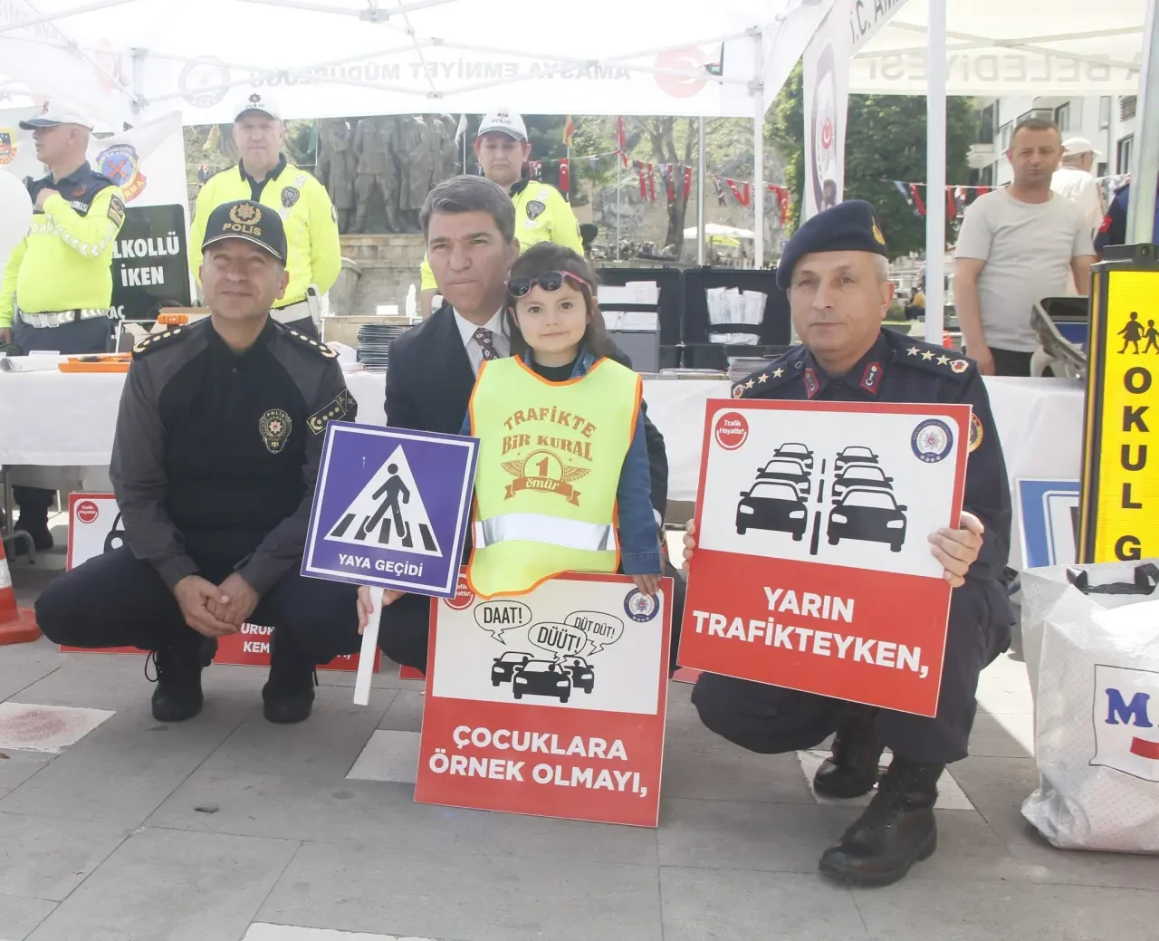 Amasya’da Trafik Haftası Etkinlikleriyle Farkındalık Mesajı Verildi 1