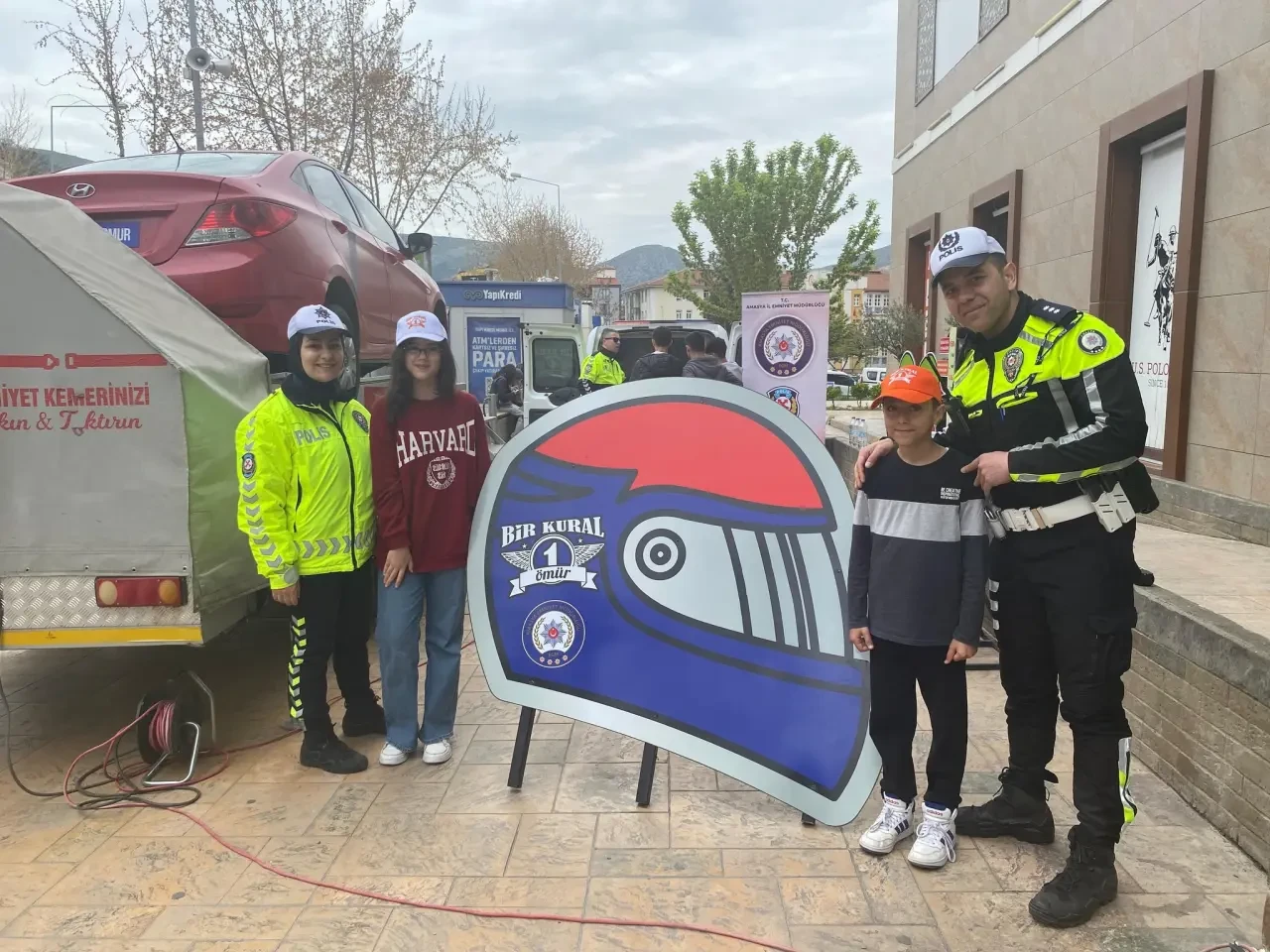 Amasya'da “Bir Kural Bir Ömür” Etkinliğiyle Trafik Bilinci Güçlendirildi 7