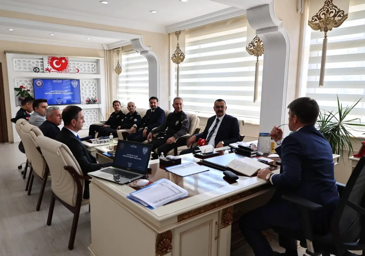 Suluova’da Asayiş Olayları Değerlendirme Toplantısı Yapıldı 3