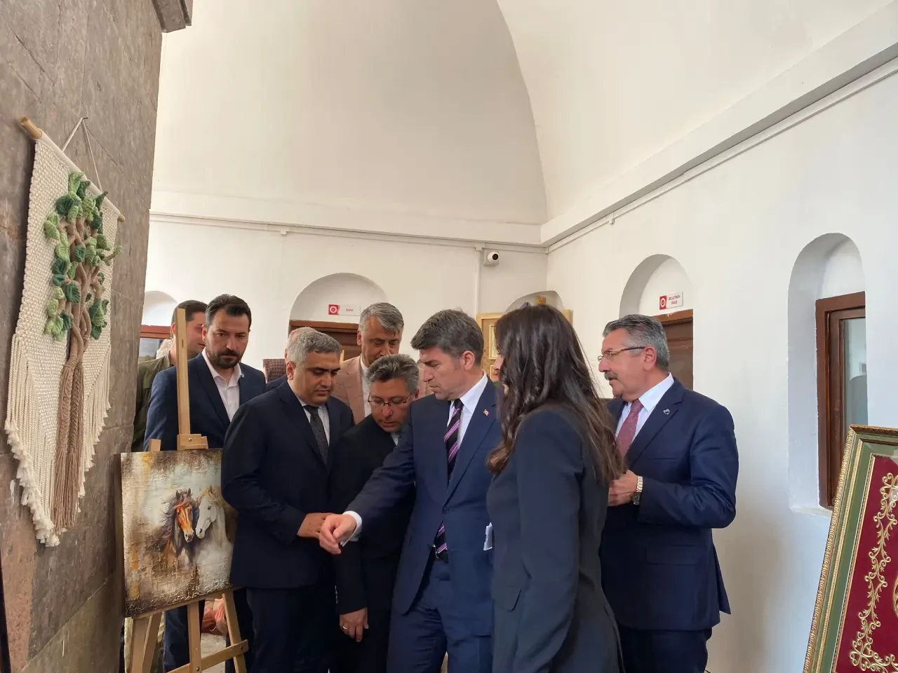 Merzifon Halk Eğitim Merkezi’nden Sultaniye Medresesi’nde El Sanatları Sergisi 3