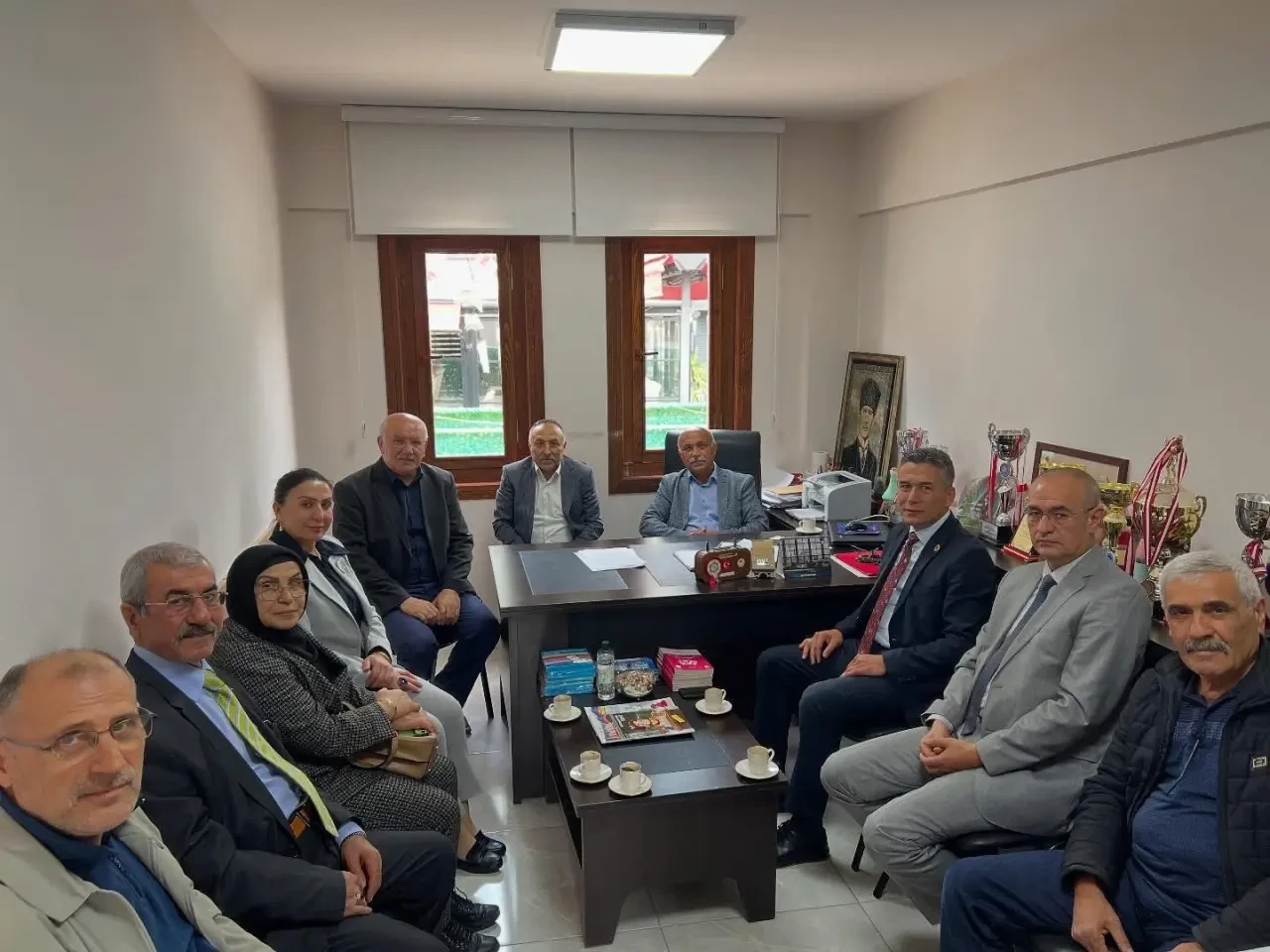 MHP Amasya Teşkilatından Anlamlı Kurum Ziyaretleri! 1