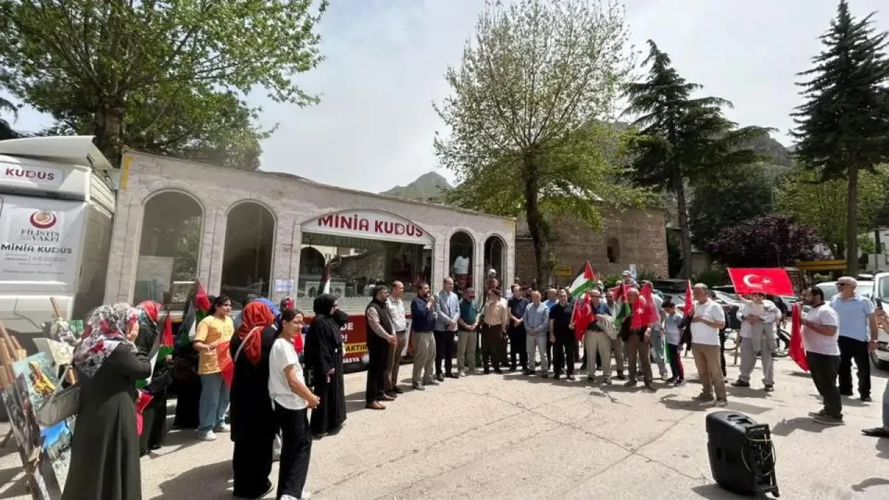 Minia Kudüs Tırı Amasya’da! 2