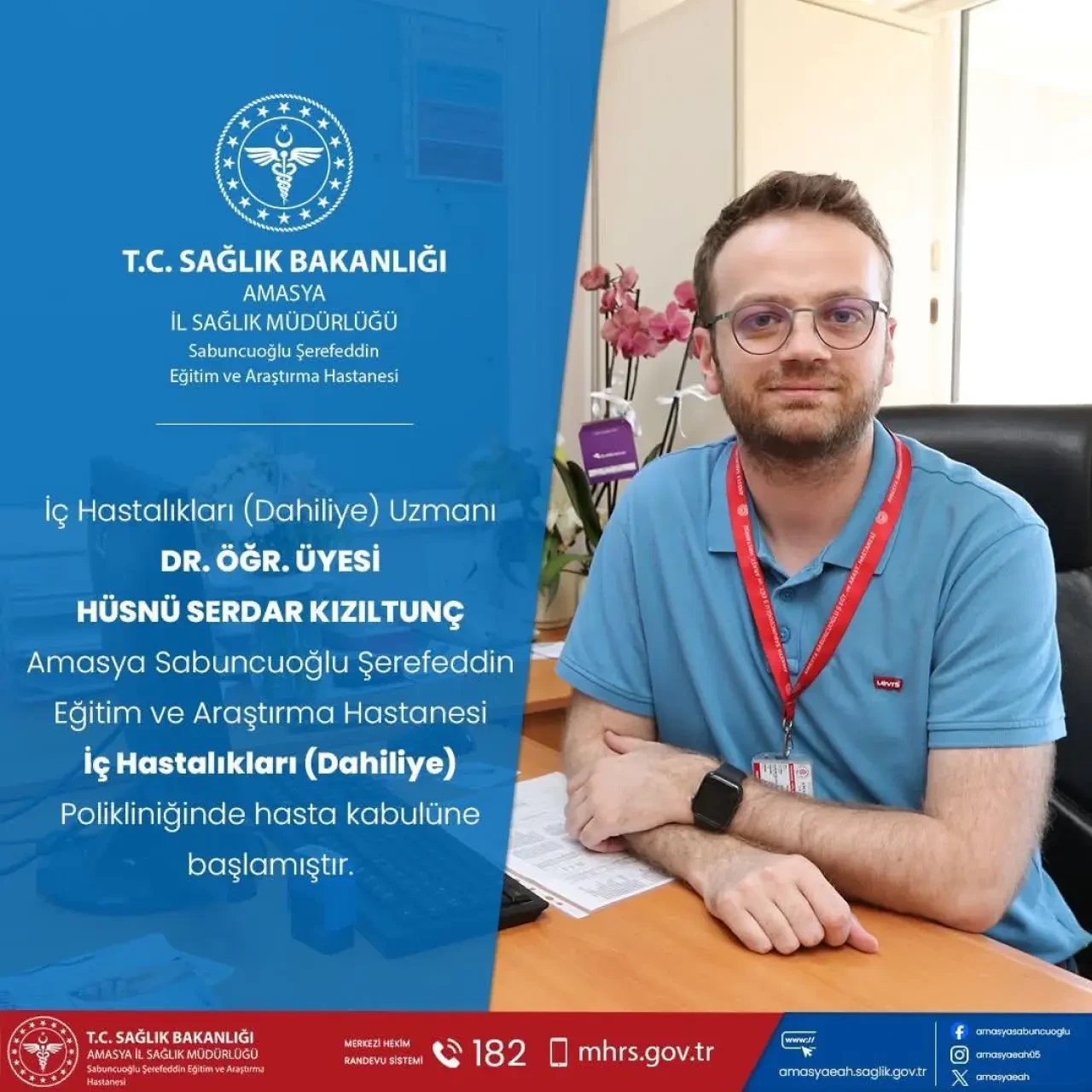 Amasya’da Sağlıkta Güçlü Kadro: Yeni Uzman Doktorlar Göreve Başladı 1