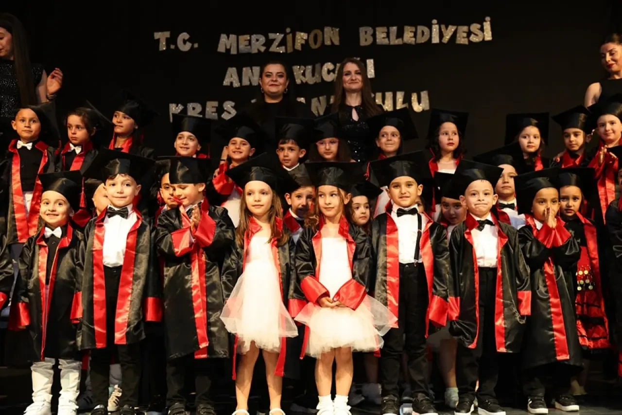 Merzifon Ana Kucağı Kreş ve Anaokulu’nda Renkli Mezuniyet Coşkusu 4