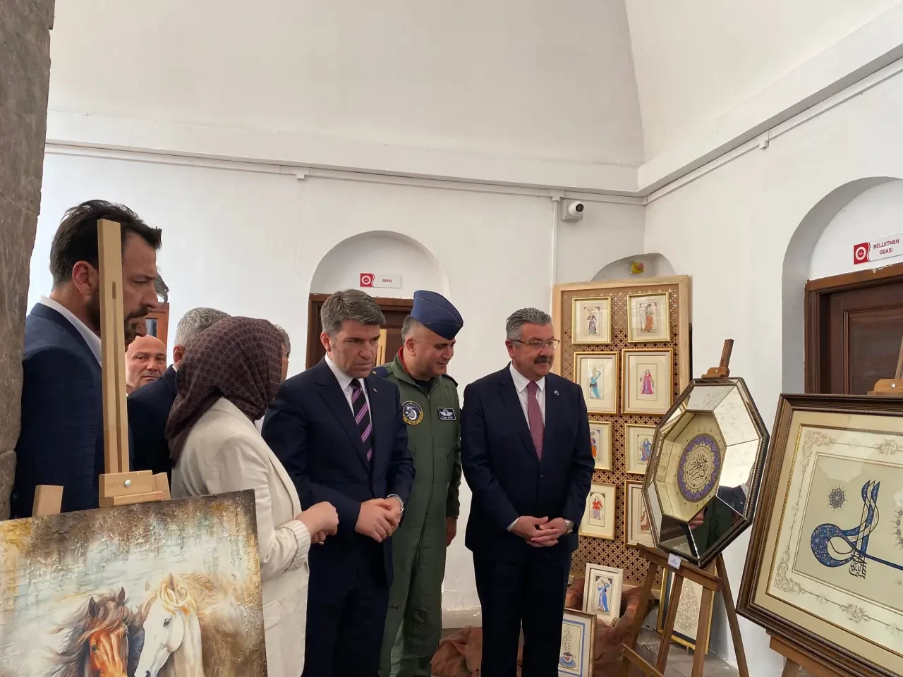 Merzifon Halk Eğitim Merkezi’nden Sultaniye Medresesi’nde El Sanatları Sergisi 2