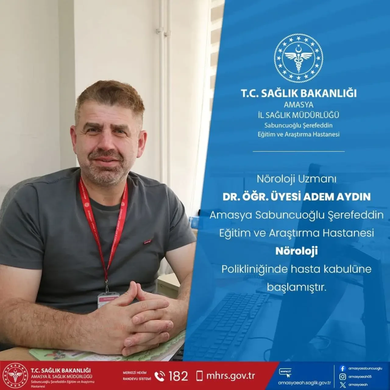 Amasya’da Sağlıkta Güçlü Kadro: Yeni Uzman Doktorlar Göreve Başladı 3