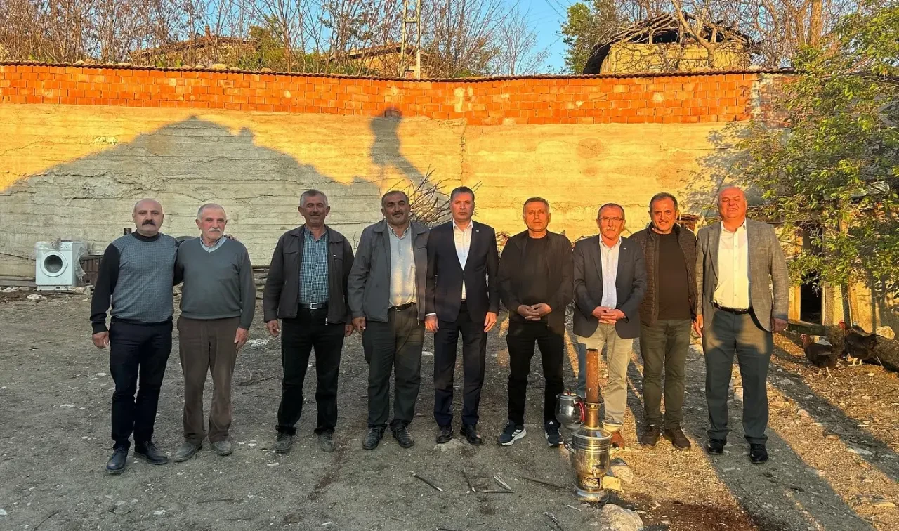 CHP’li Reşat Karagöz’den Köy Ziyaretleri: Yağmur Dualarına Katıldı, Halkla Buluştu 3