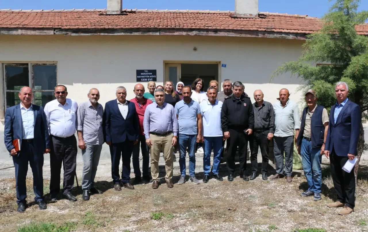Kaymakam Karaaslan’dan Merzifon Köylerine Yakın İlgi 1