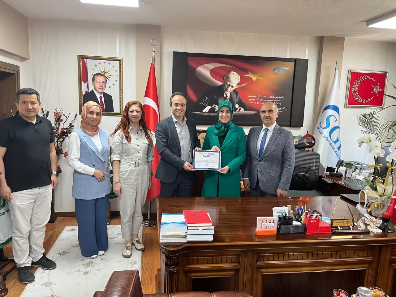 Amasya’da Eğitim Alan Personele Belgeleri Verildi 4